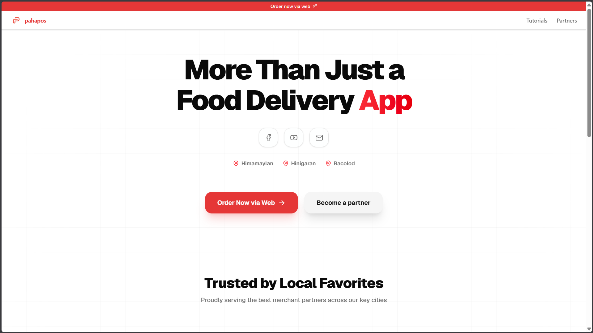 Pahapos - A hyper-local logistics and errand platform